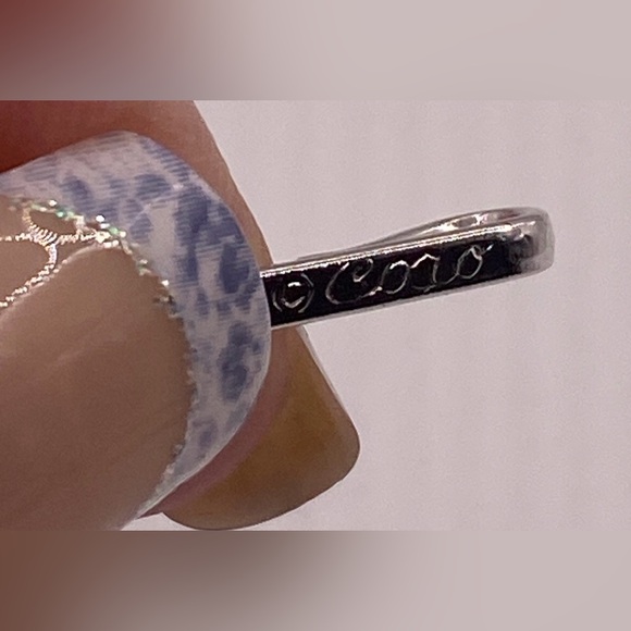 Coro Silver Tone Choker Necklace - Picture 7 of 8